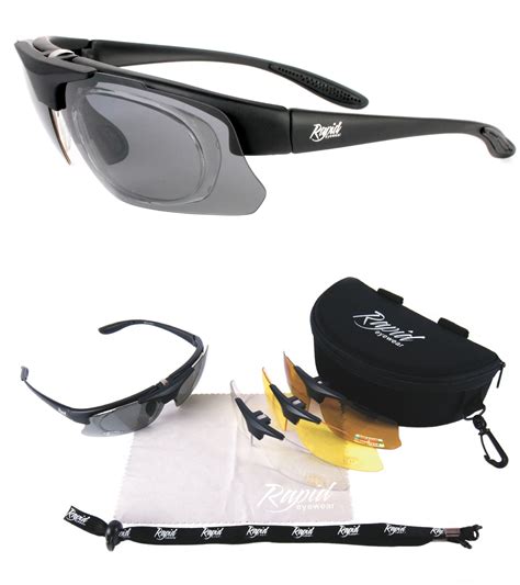 prescription cycling glasses interchangeable lenses